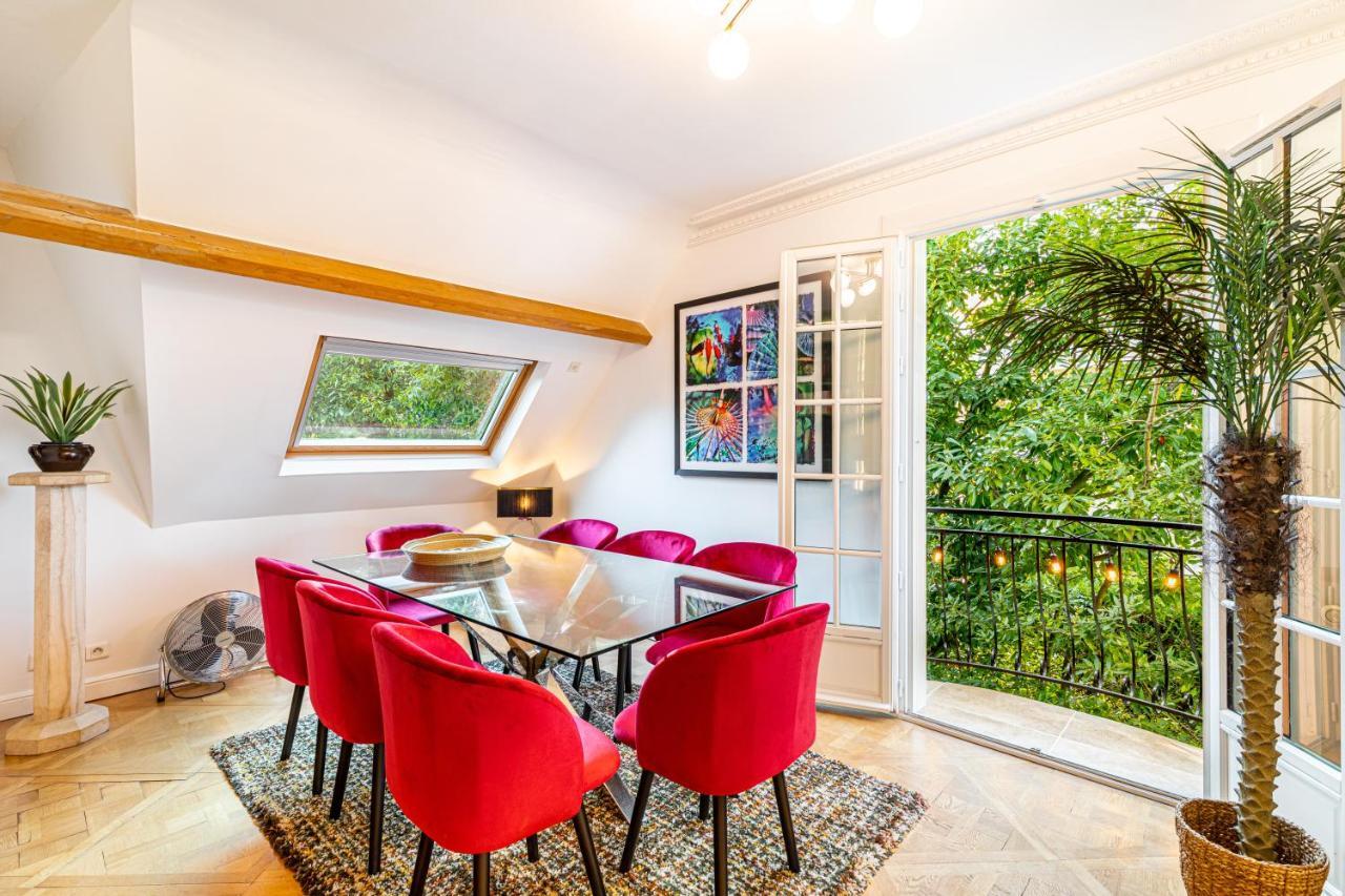 Stylish Modern Apartement - Art, Design, Garden, Villa Des Ammonites Meudon Kültér fotó