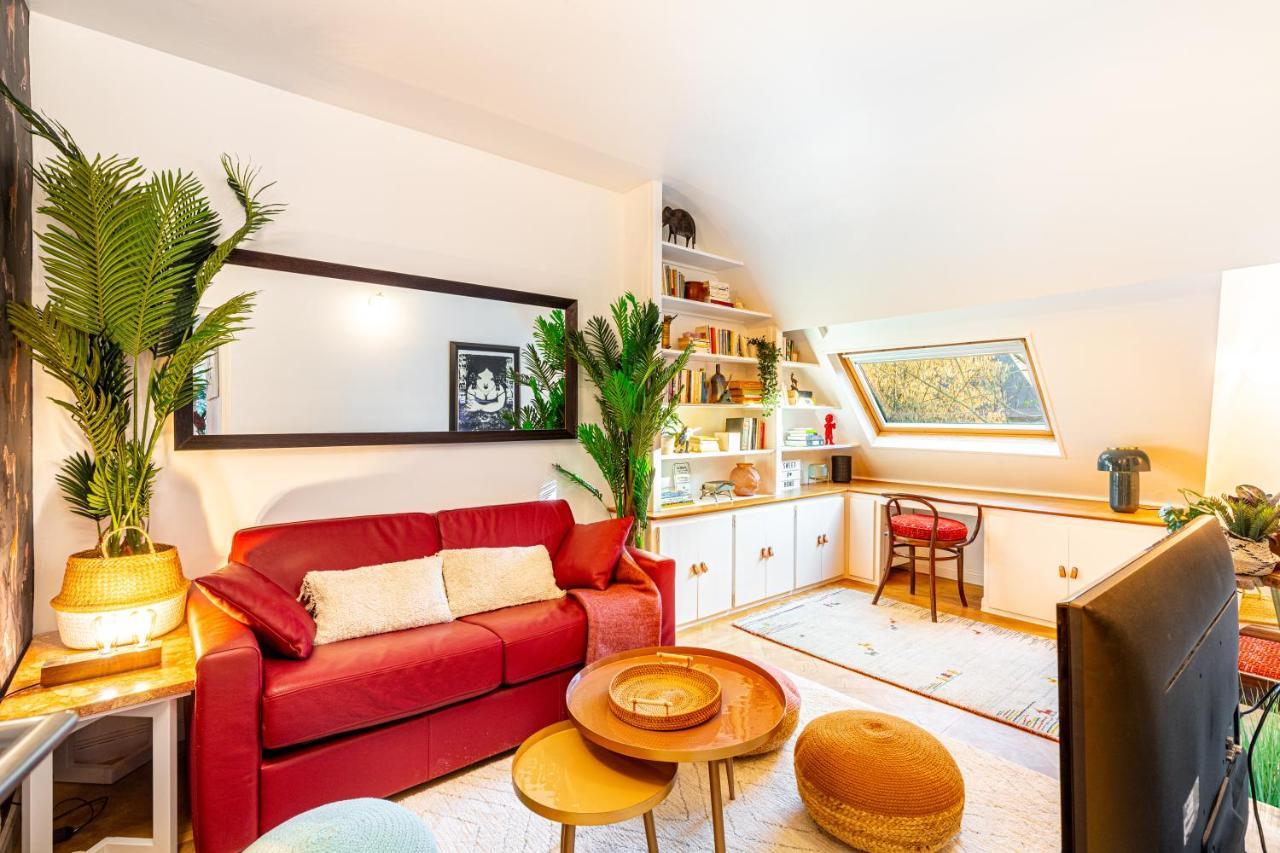 Stylish Modern Apartement - Art, Design, Garden, Villa Des Ammonites Meudon Kültér fotó