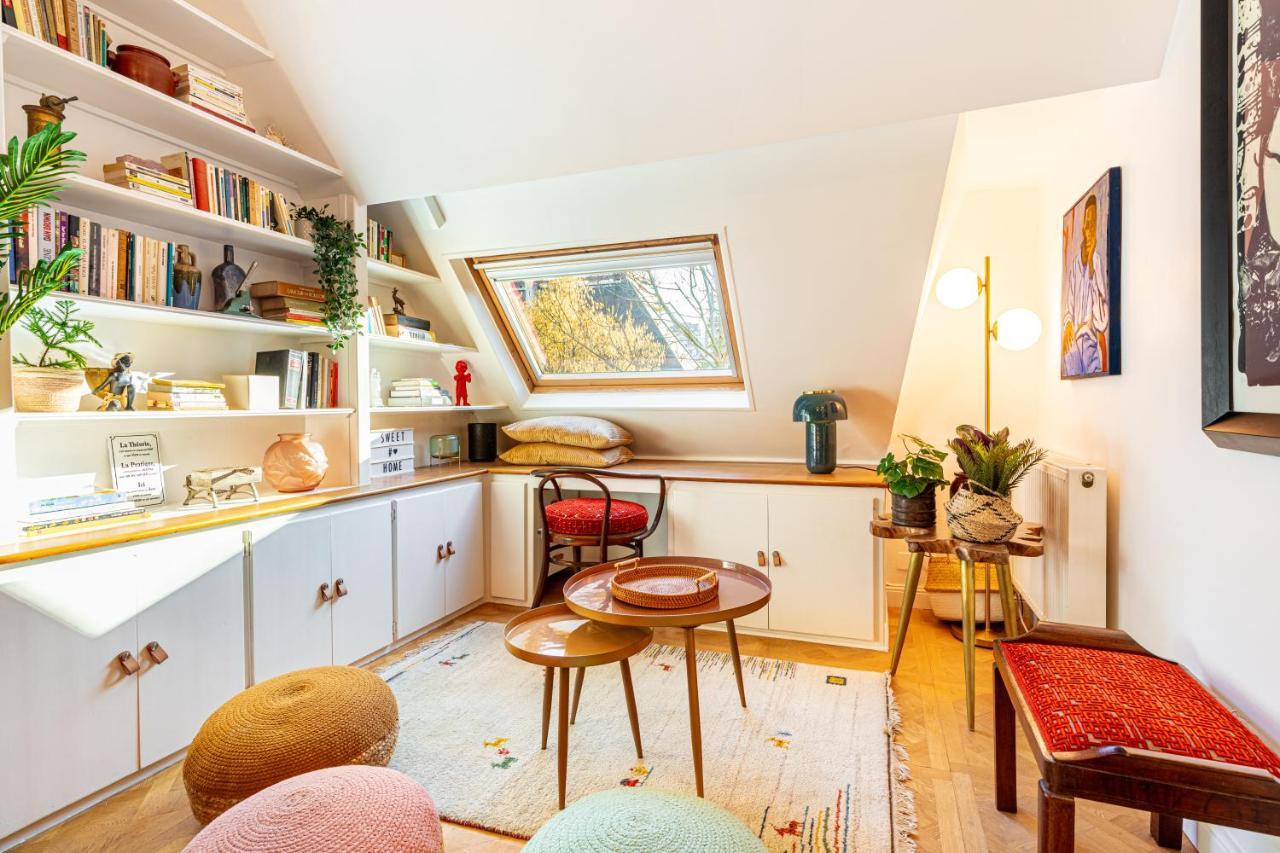 Stylish Modern Apartement - Art, Design, Garden, Villa Des Ammonites Meudon Kültér fotó