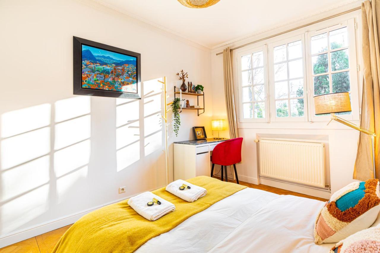 Stylish Modern Apartement - Art, Design, Garden, Villa Des Ammonites Meudon Kültér fotó