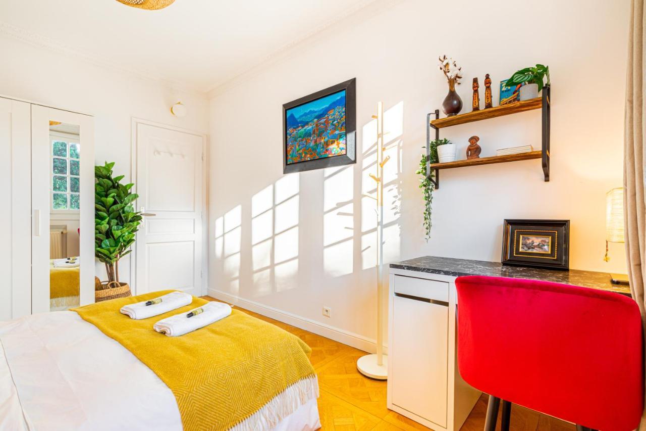 Stylish Modern Apartement - Art, Design, Garden, Villa Des Ammonites Meudon Kültér fotó